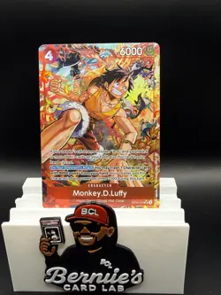 Monkey D Luffy Alt Art OP16-015 One Piece Time of Battle ENGLISH - Image 1