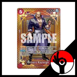 One Piece A Fist of Divine Speed - OP09-005 - Silvers Rayleigh - Image 1