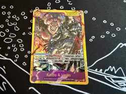 One Piece OP08-119 SEC Kaido & Linlin - Foil - English - TCG - NM/M - Image 1