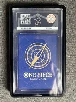 One Piece TCG Roronoa Zoro CCG OP06-118 SEC Alt Art English ACE 10 - Image 3