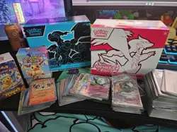 Pokemon Black Bolt and White Flare PC ETB - EMPTY - + 400 Holos, Reverse, Promo - Image 1