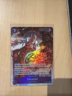 Sakazuki OP16-065 One Piece TCG The Time of Battle SR Foil English En - Image 1