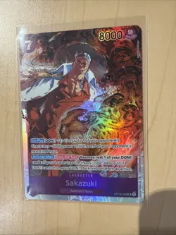 Sakazuki OP16-065 One Piece TCG The Time of Battle SR Foil English En - Image 3