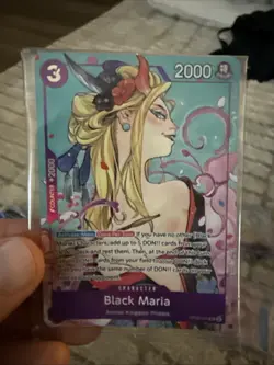 Black Maria (Illustration Box Vol.2) - One Piece Promotion Cards (OP-PR) SEALED - Image 1