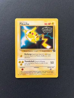 Pokemon TCG Pikachu Promo Pokemon Card The First movie - Image 1