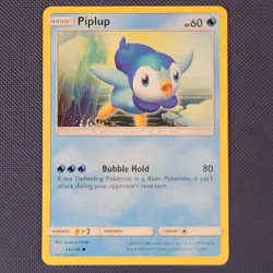 Piplup 54/236 - Cosmic Eclipse - Common Pokemon Card - M / NM - Image 1