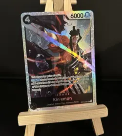 Bandai One Piece Card Game Kin'emon OP16-082 OP-16 Alt Art Holo Rare 6000 Eng - Image 1