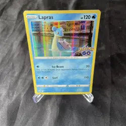 Lapras 023/078 - Holo Rare - Pokemon Go Card - Near Mint/Mint - Image 1
