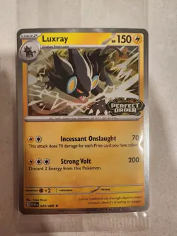 Luxray (Perfect Order Stamped) 028/088 Miscellaneous Cards & Products Holo - Image 1