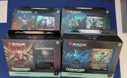 Magic Duskmourn Commander Deck Set All 4 New / Sealed - Image 1