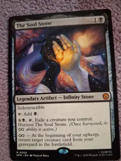Wizards of the Coast The Soul Stone SPM 0066 Legendary Artifact Indestructible - Image 1