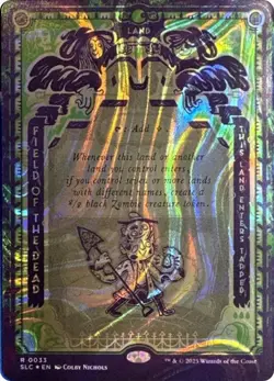 Field Of The Dead Halo Foil Secret Lair Countdown Kit Encyclopedia MTG - Image 1