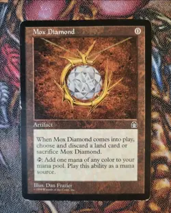 MTG Mox Diamond Stronghold MP/HP *CHECK PICS/DESCRIPTION* - Image 1
