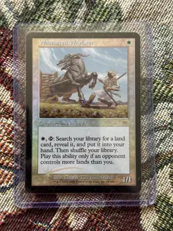 MTG Weathered Wayfarer Foil EX/LP+ Onslaught 2002 - Image 1