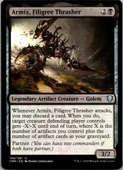 Armix, Filigree Thrasher U Commander Legends 108 NM - Image 1