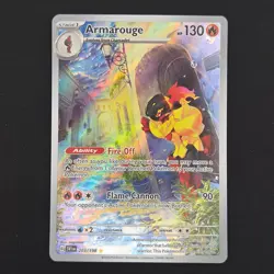 Pokemon TCG Card Armarouge 203/198 Scarlet Violet Base Illustration Rare - NM - Image 1
