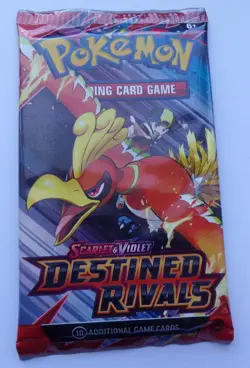 Pokemon TCG Destined Rivals Booster Pack Bundle x5 Sealed Mixed Artwork - Image 5