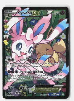 Sylveon EX RC32/RC32 Ultra Rare Generations Pokemon Holo MP Kanako Eo - Image 1