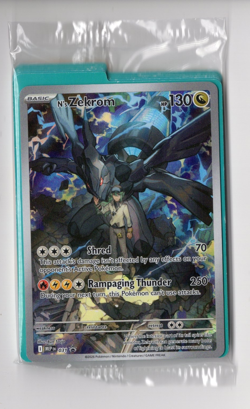 Pokemon TCG Ascended Heroes N’s Zekrom 031 Black Star Promo Sealed - Image 1