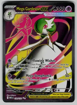 Mega Gardevoir ex 159/132 Ultra Rare Mega Evolution Pokemon Near Mint - Image 1