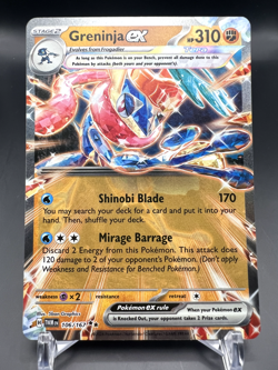 Greninja ex 106/167 Twilight Masquerade Double Rare Pokemon TCG NM ( x 1 only ) - Image 3