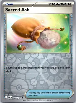 Pokemon TCG - Sacred Ash Reverse Holo Uncommon SV10: Destined Rivals 168/182 NM - Image 1