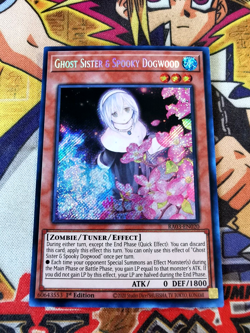 Ghost Sister & Spooky Dogwood ra03-en020 (NM+) Secret Rare Yu-Gi-Oh! - Image 1