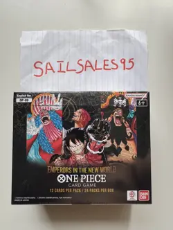 One Piece OP-09 Emperors in the New World Booster Box SEALED English - Image 1