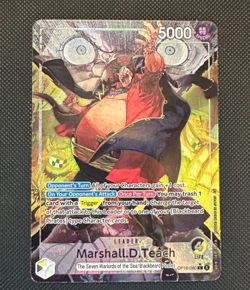 Bandai Marshall D. Teach Leader Alt Art OP16-080 English - Image 1