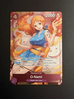 • O-Nami • ST18-002 Alt Foil Art Heroines Edition Holo One Piece TCG NM - Image 1