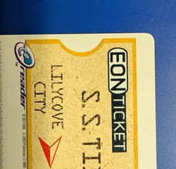 Pokemon Eon Ticket e-Reader Card Ruby & Sapphire Original Owner Non Smoking - Image 5