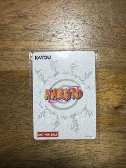Naruto Kayou PR English Promo Card NREA-PR-002 NEW SEALED - Image 2
