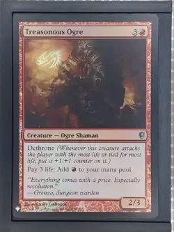 MTG LIST Treasonous Ogre 36/210 Foil - Image 1