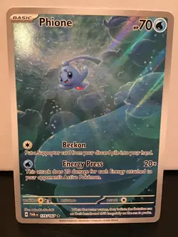 Phione 175/167 Pokemon Twilight Masquerade Illustration Rare - Image 1