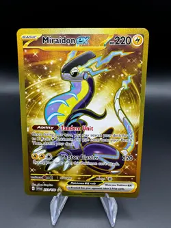 Miraidon ex 253/198 Hyper Rare Scarlet & Violet Pokemon NM/M Scarlet & Violet - Image 1