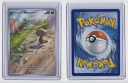 PALDEAN WOOPER 102/094 PHANTASMAL FLAMES ILLUSTRATION RARE POKEMON NM/M - Image 3