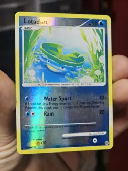Pokemon TCG Lotad 92/132 Secret Wonders Reverse Holo LP/MP - Image 1
