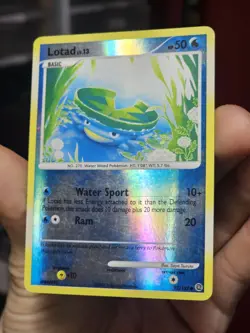 Pokemon TCG Lotad 92/132 Secret Wonders Reverse Holo LP/MP - Image 2