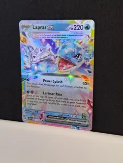 Lapras Ex - 032/142 - Double Rare - SV07: Stellar Crown - Pokemon TCG NM - Image 1