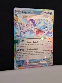 Lapras Ex - 032/142 - Double Rare - SV07: Stellar Crown - Pokemon TCG NM - Image 3