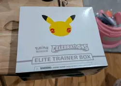 Pokemon TCG Celebrations Elite Trainer Box 25th Anniversary ETB Sealed NEW 820650809439 - Image 1