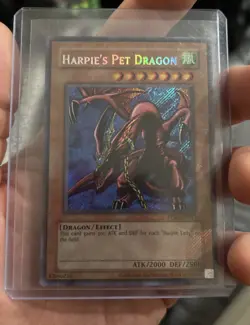 | Yugioh Harpie's Pet Dragon RP02-EN093 Secret Rare Retro Pack 2 [2020] NM- | - Image 1