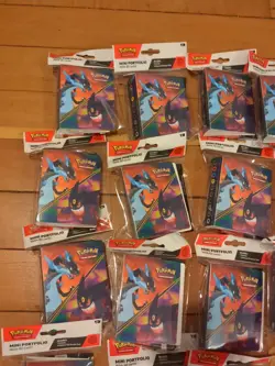 Pokemon TCG Phantasmal Flames Mini Portfolio & Booster Pack Sealed X30 - Image 2