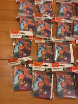 Pokemon TCG Phantasmal Flames Mini Portfolio & Booster Pack Sealed X30 - Image 3