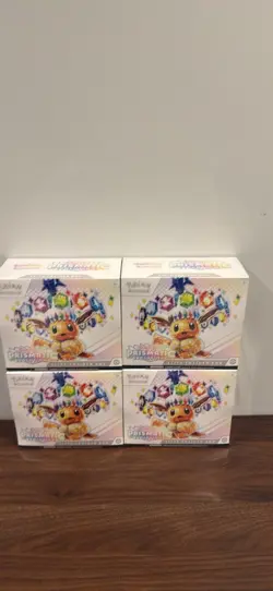 SEALED Pokemon Scarlet & Violet Prismatic Evolutions ETB Lot of 4 English - Image 1