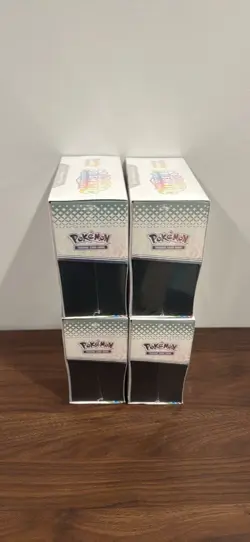 SEALED Pokemon Scarlet & Violet Prismatic Evolutions ETB Lot of 4 English - Image 4