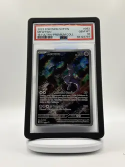 Mewtwo SVP 052 Pokemon 151 UPC Promo PSA 10 Batman Mewtwo - Image 1