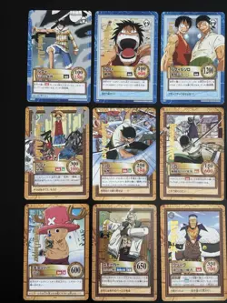 One Piece Cards Carddass Hyper Battle Gold Stamp Complete Set Luffy Zoro Shanks - Image 2