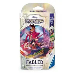 Disney Lorcana TCG Fabled Starter Deck Max Goof and Powerline - Image 1