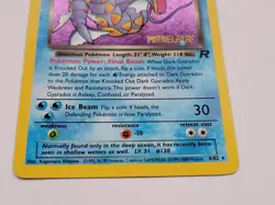 Dark Gyarados 8/82 Holo Team Rocket Prerelease Promo Pokemon Card - LP - Image 3